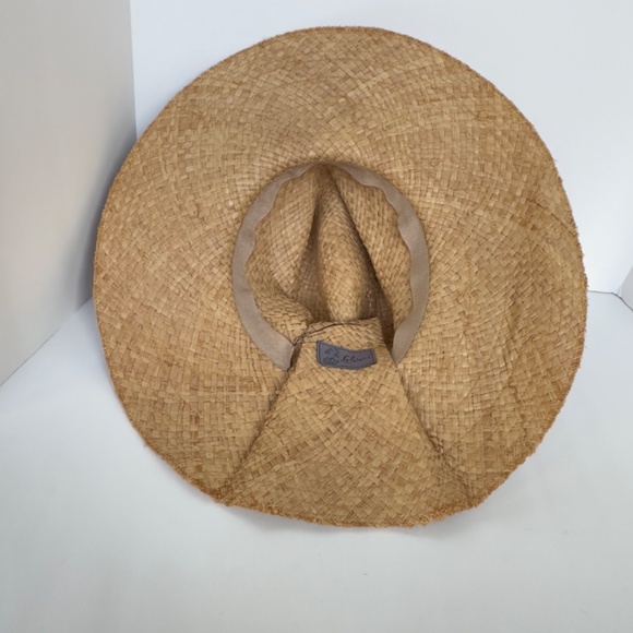 LOLA HATS "Commando Raffia Sun Hat," Never worn, NEW without Tags. - Picture 4 of 5